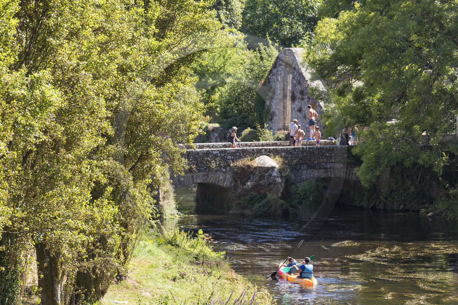 Canoé et Kayak sur le Scorff.