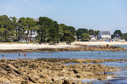 Petite crique proche de la plage de Beaumer à Carnac