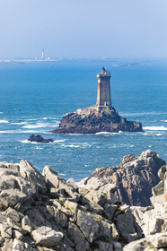 The lighthouse of La Vieille in Plogoff
