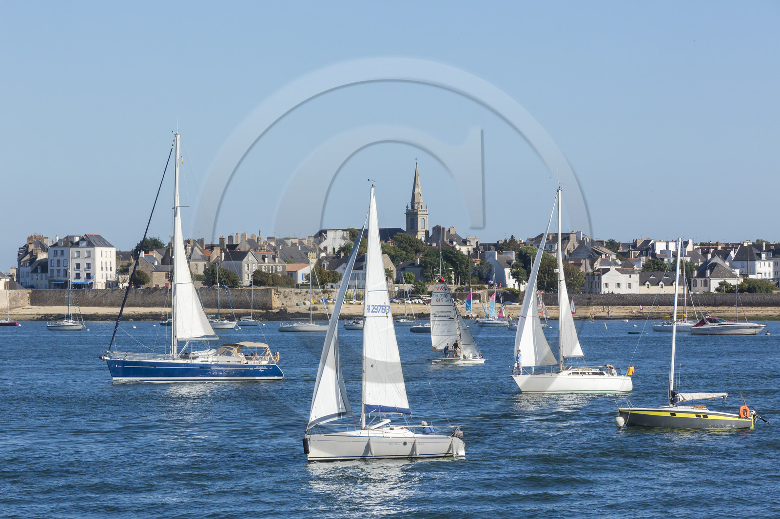 Rade de Lorient. Vue depuis Kernevel Rade de Lorient. Vue depuis Kernevel