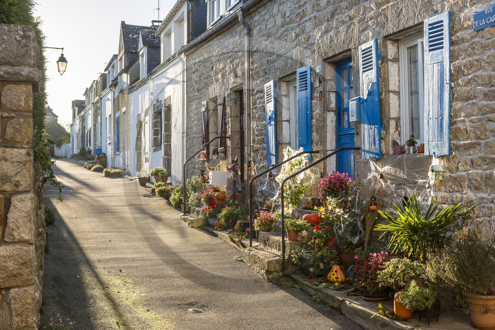 le bourg de la Trinite sur Mer