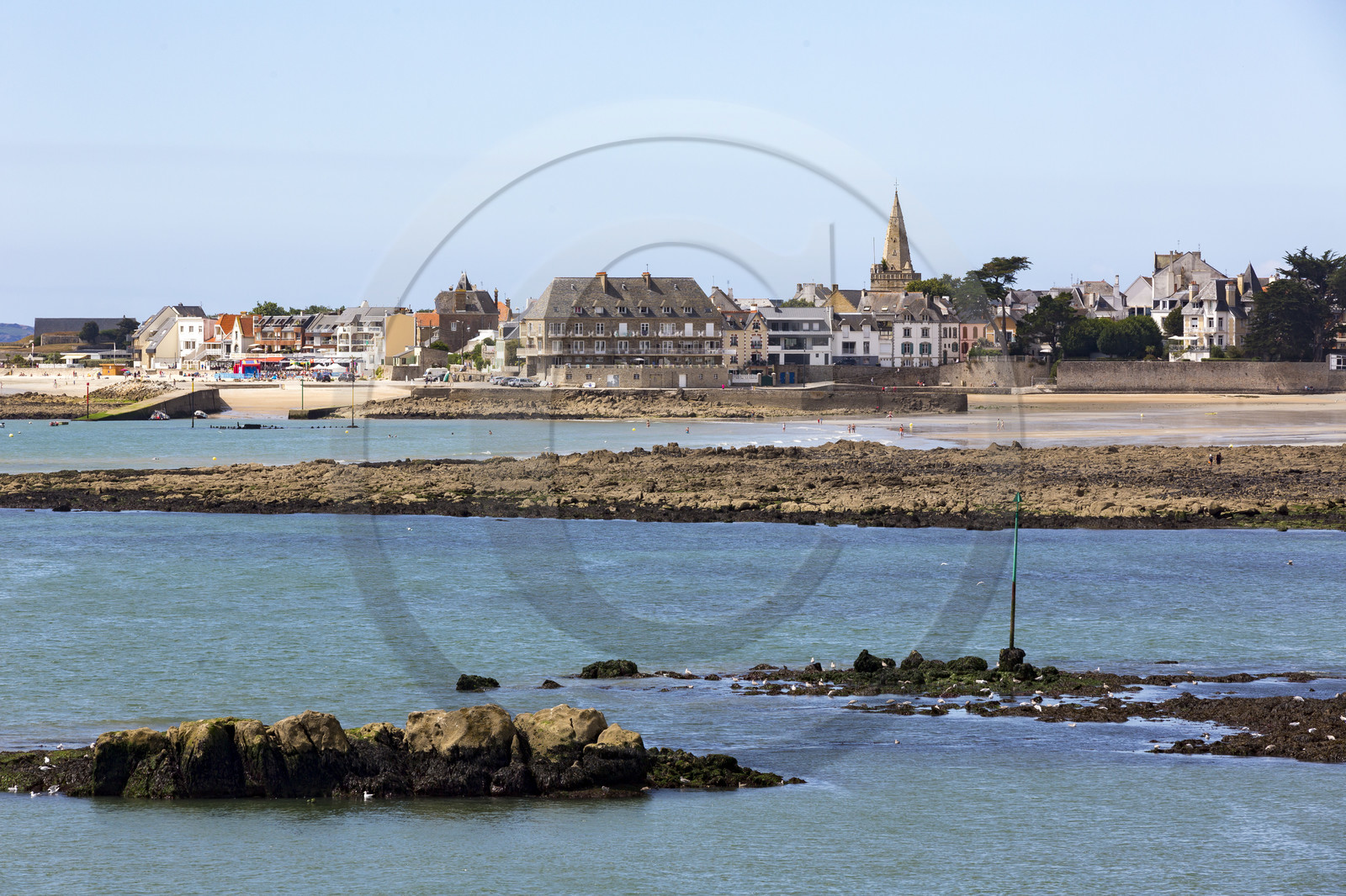 Rade de Lorient. Vue depuis Port-Louis Rade de Lorient. Vue depuis Port-Louis