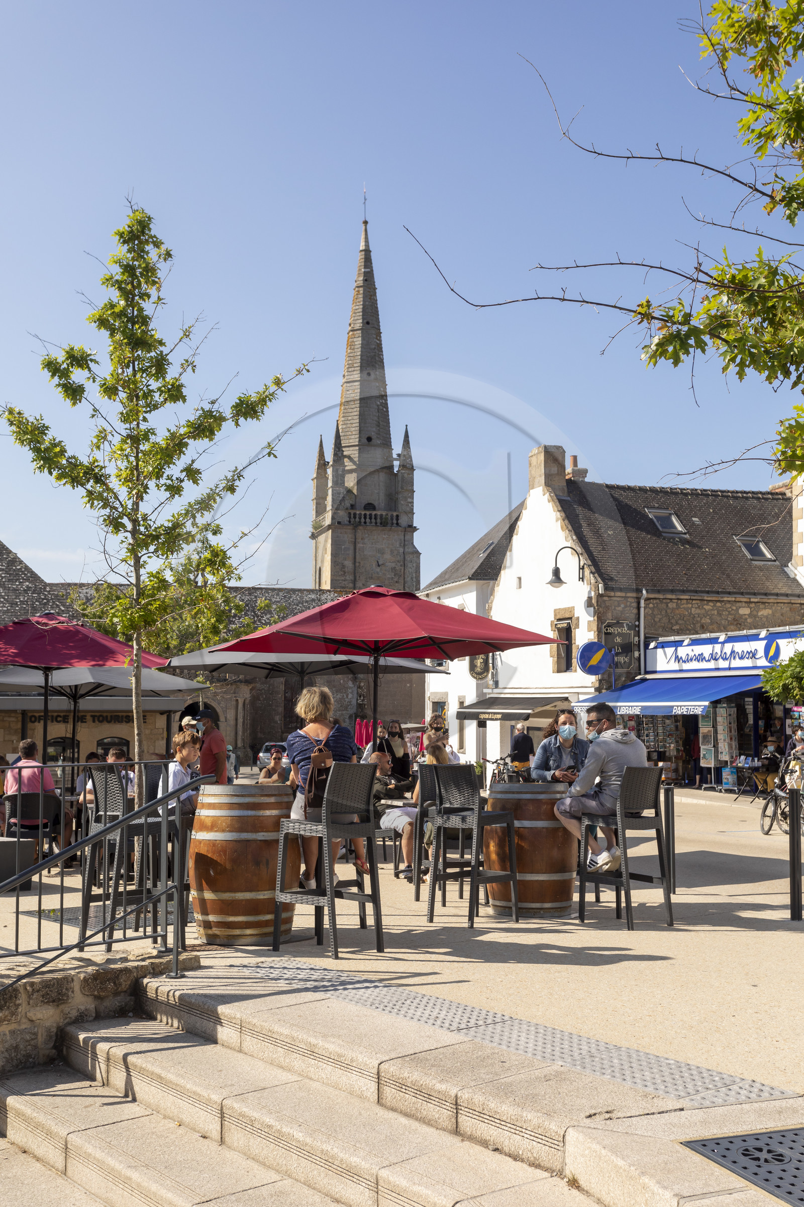 CARNAC _ Le bourg _ ÉTÉ 2021 CARNAC _ Le bourg _ ÉTÉ 2021