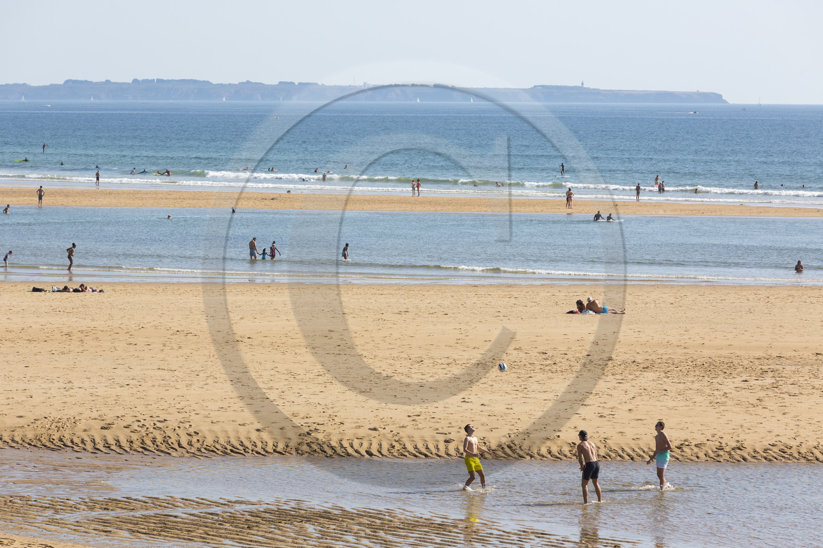 Plage de la Falaise à Guidel Plage de la Falaise à Guidel