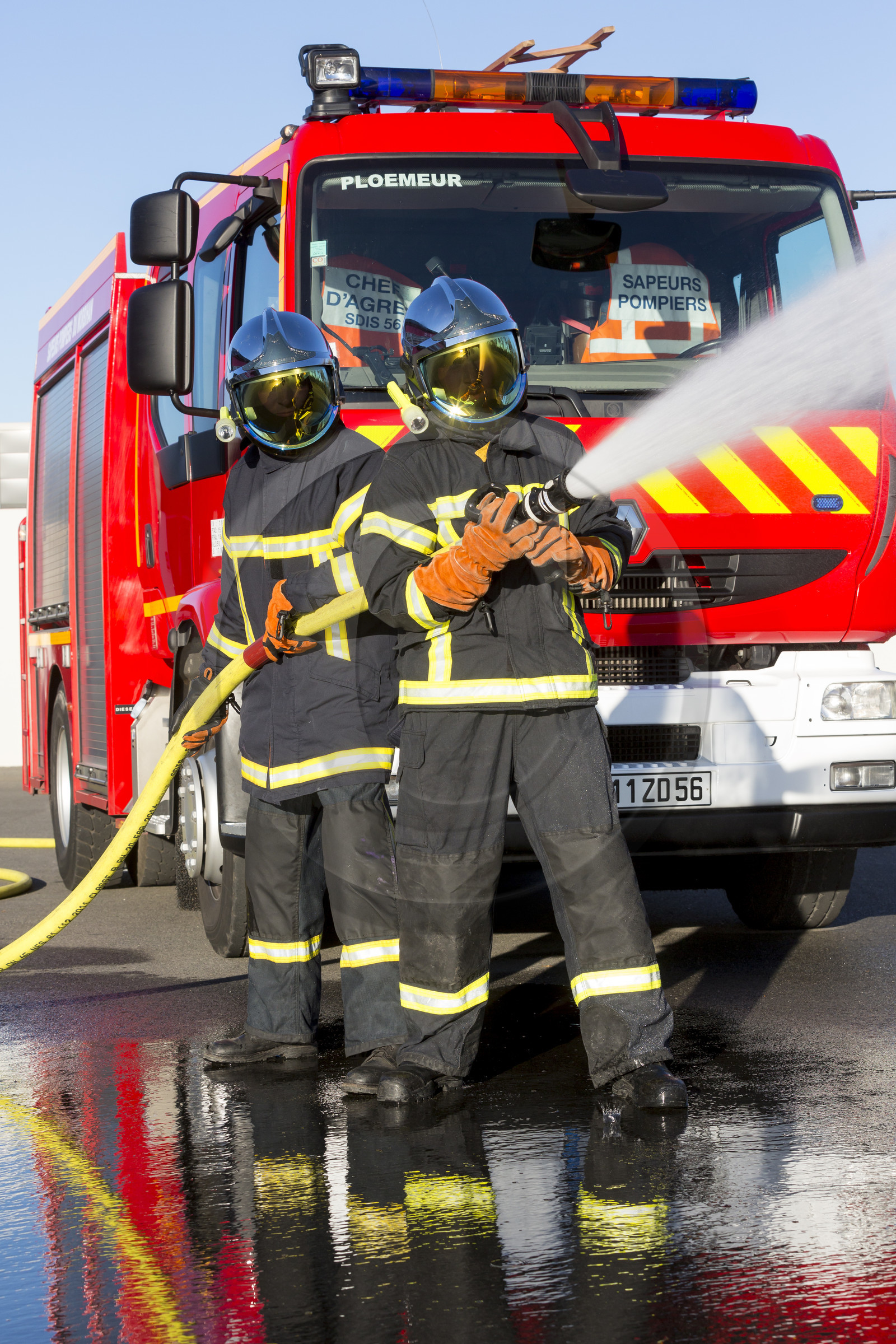 Caserne de pompiers de Ploemeur.