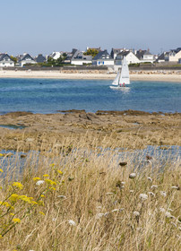 La plage du Goërem à Gavres