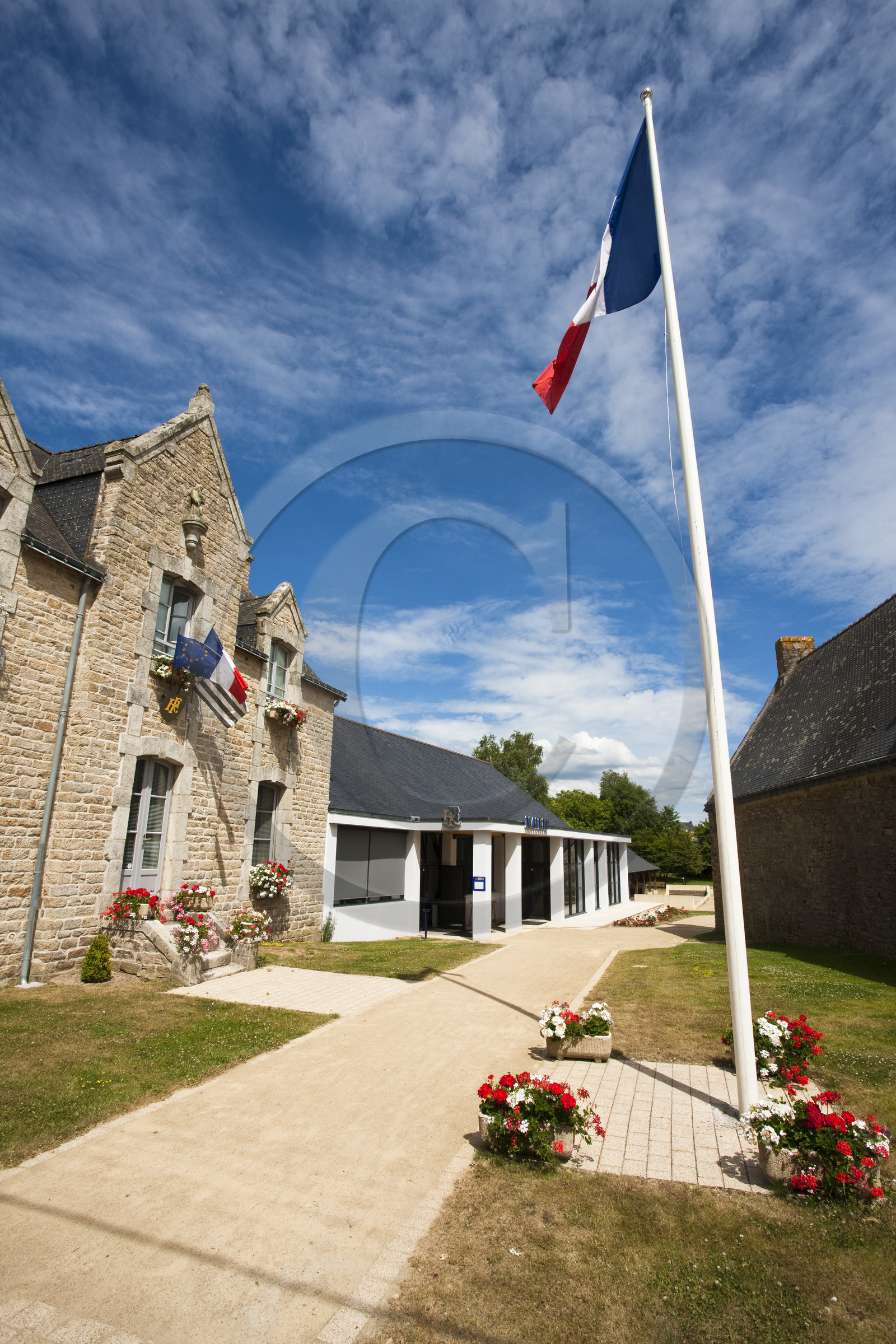 La mairie de Brandérion La mairie de Brandérion