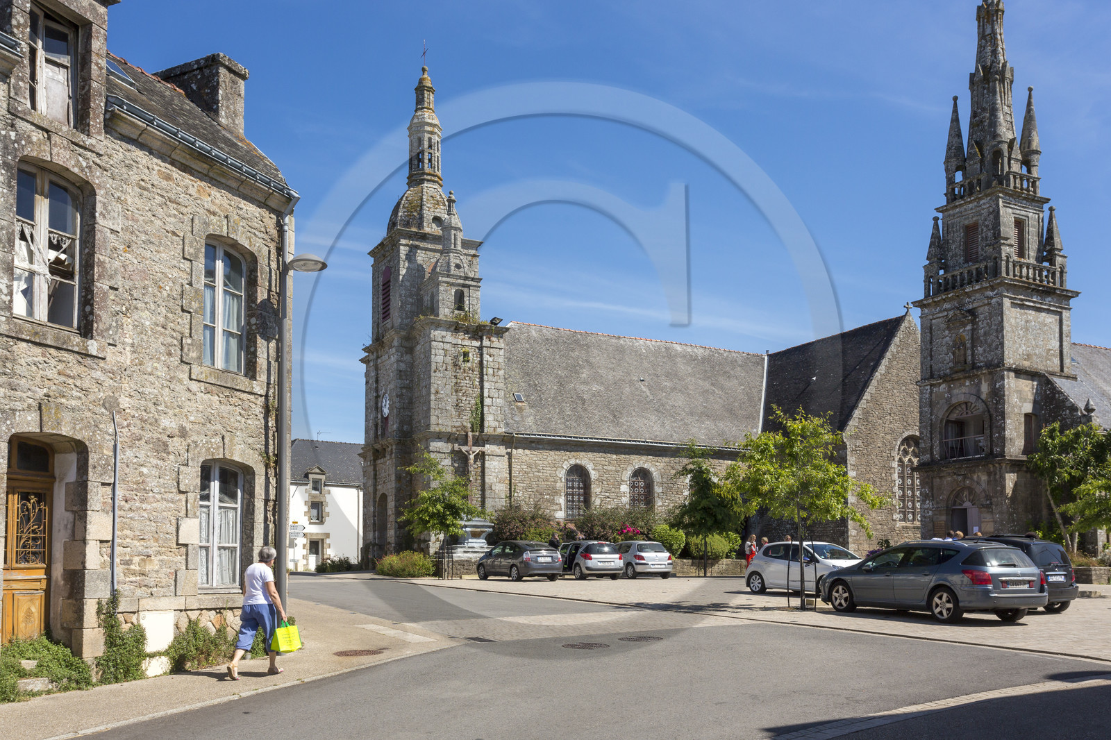 Le bourg de Quistinic Le bourg de Quistinic