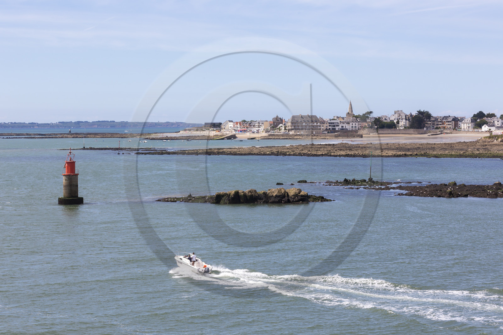 Rade de Lorient. Vue depuis Port-Louis Rade de Lorient. Vue depuis Port-Louis