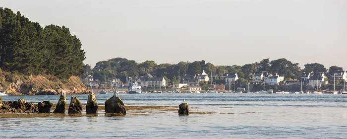 Er lannic in the Gulf of Morbihan in Arzon