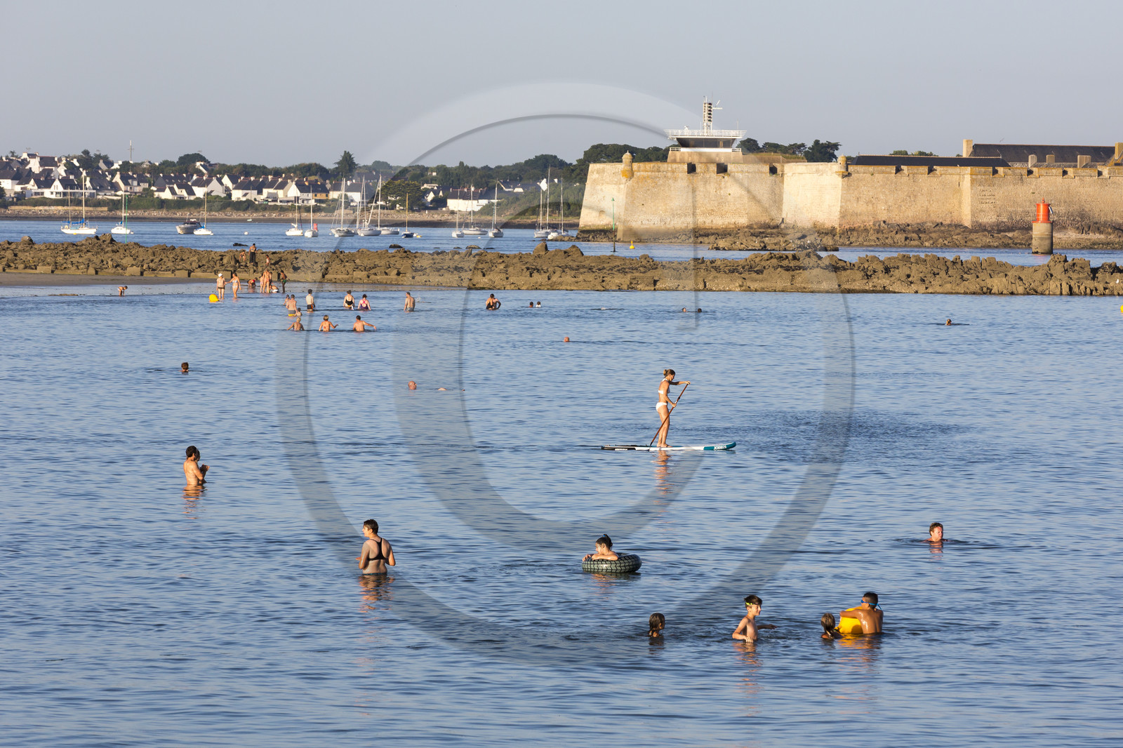 Plage des Toulhars à Larmor-Plage Plage des Toulhars à Larmor-Plage
