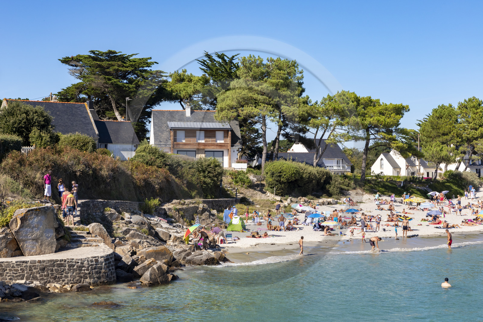 Plage de Ty Bihan à Carnac