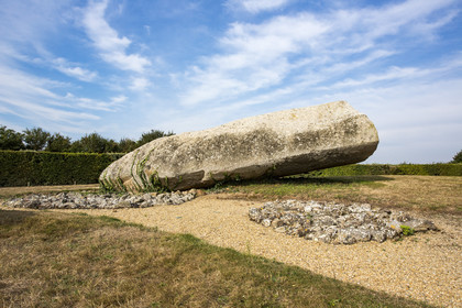 The Great broken menhir of Er Grah in Locmariaquer
