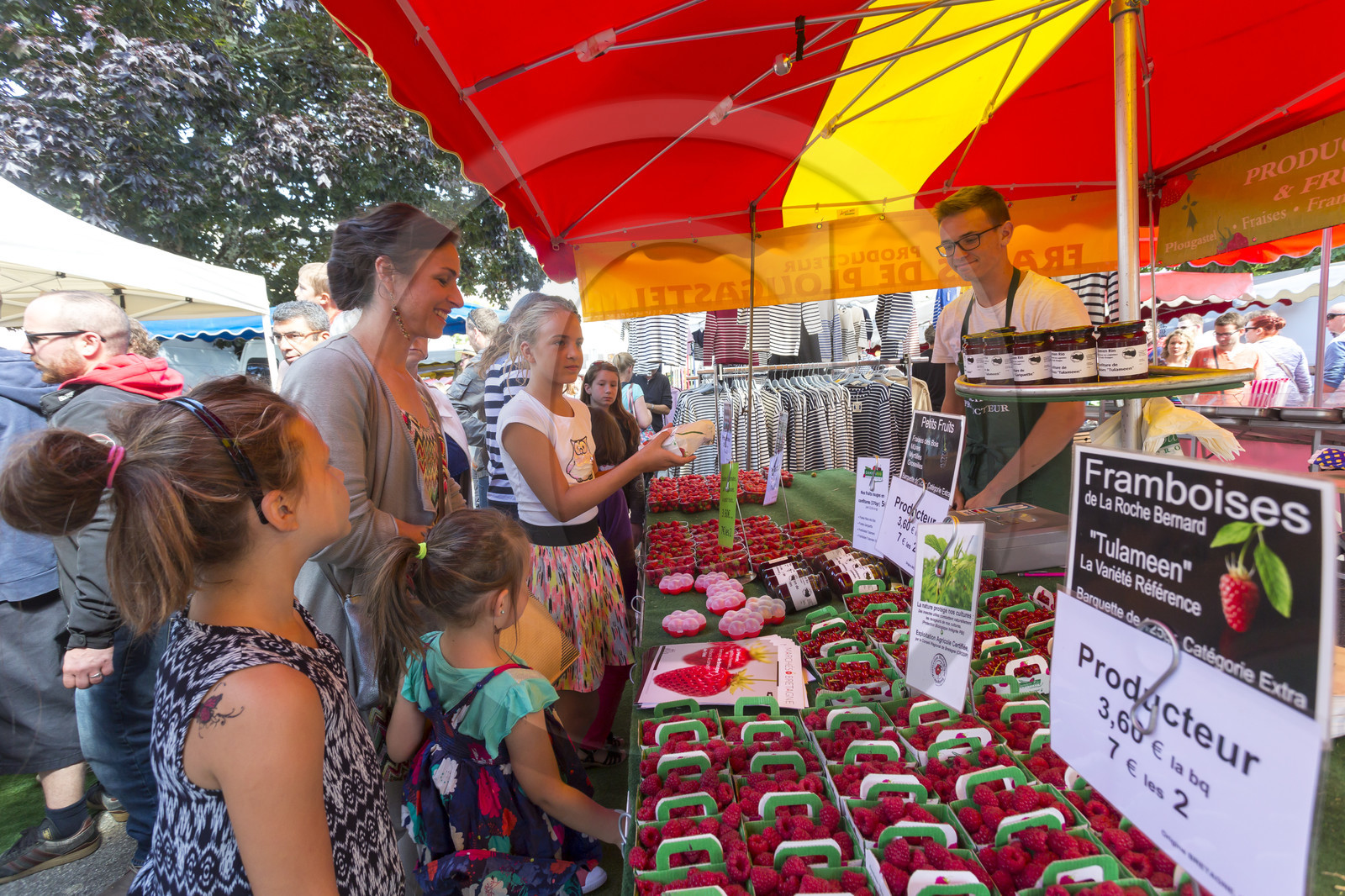 Le marché de Guidel Le marché de Guidel