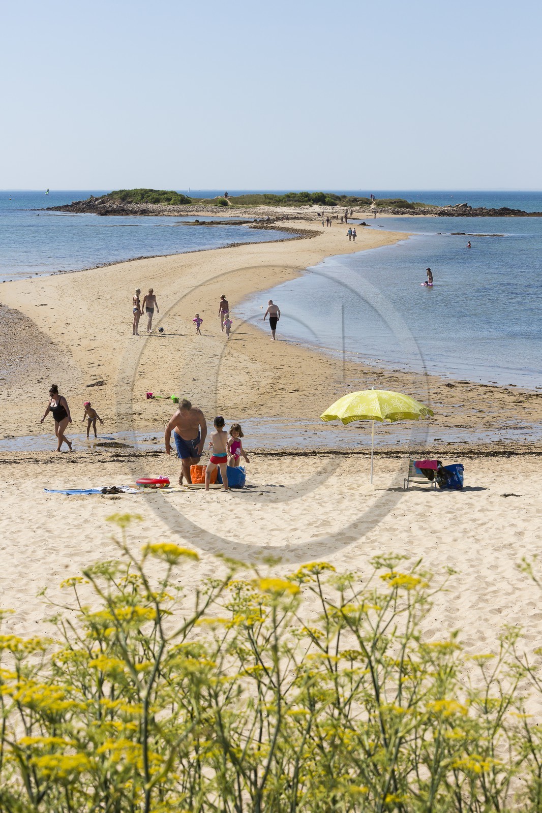 La plage du Men-du _ La Trinite sur mer La plage du Men-du _ La Trinite sur mer