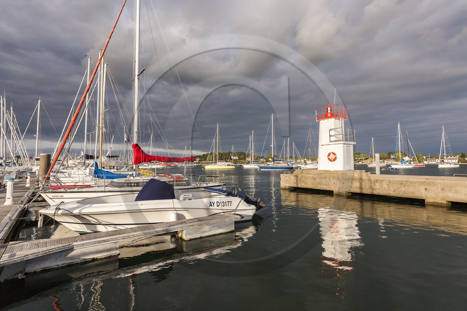 Le port de la Trinite sur Mer. Le port de la Trinite sur Mer.