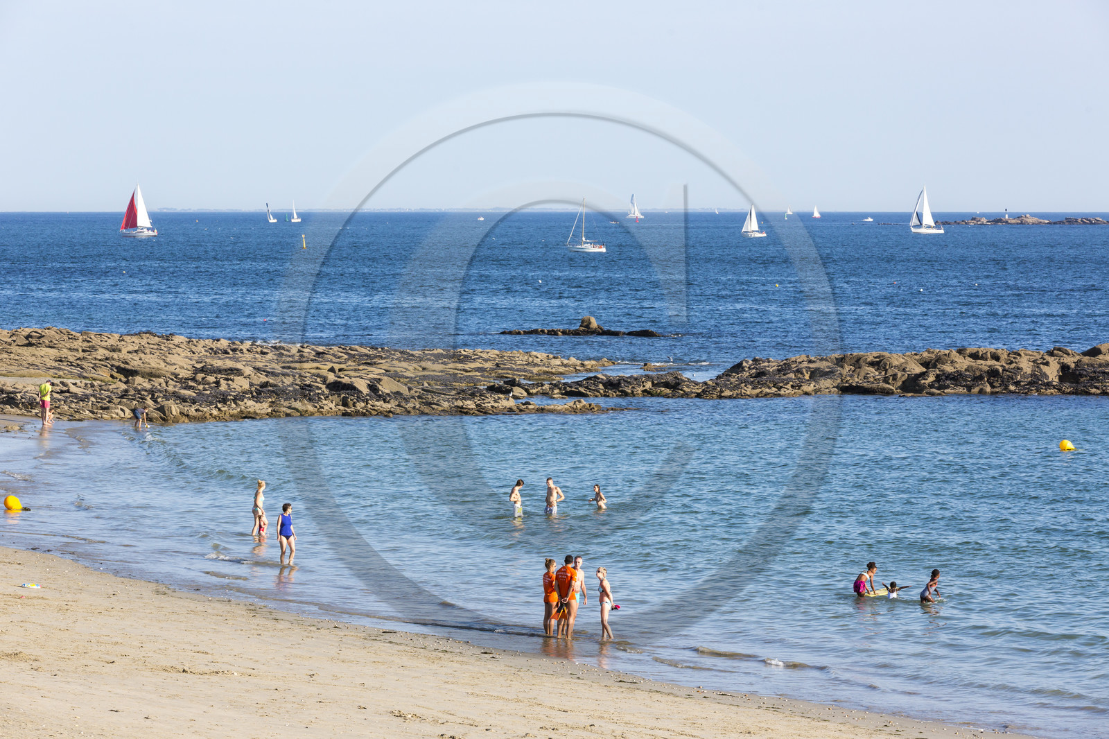 Plage de Kerguelen _ les roseaux à Larmor-Plage Plage de Kerguelen _ les roseaux à Larmor-Plage