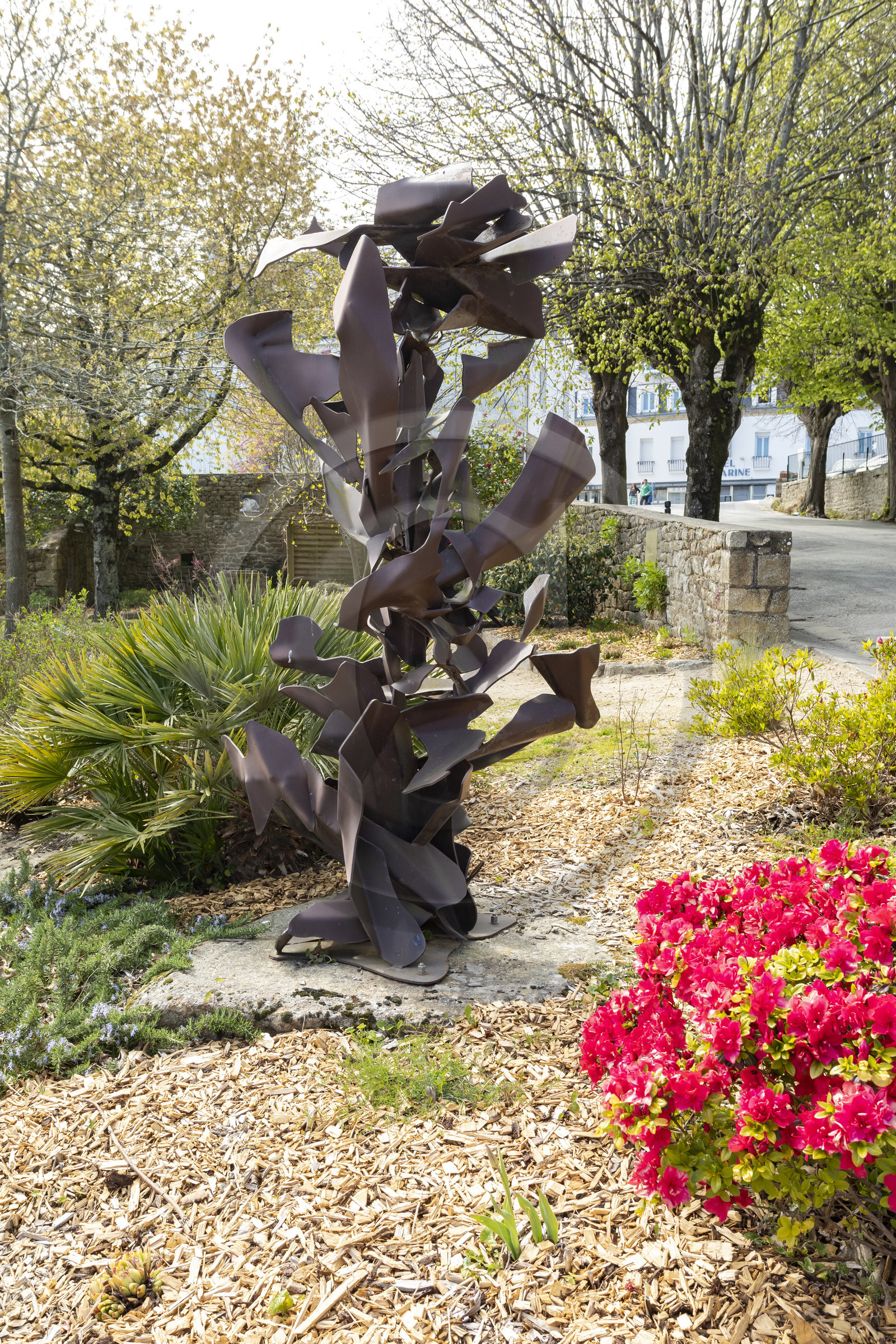 Le bourg de Carnac, Morbihan