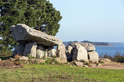 Dolmen de PenHap sur l'ile aux moines