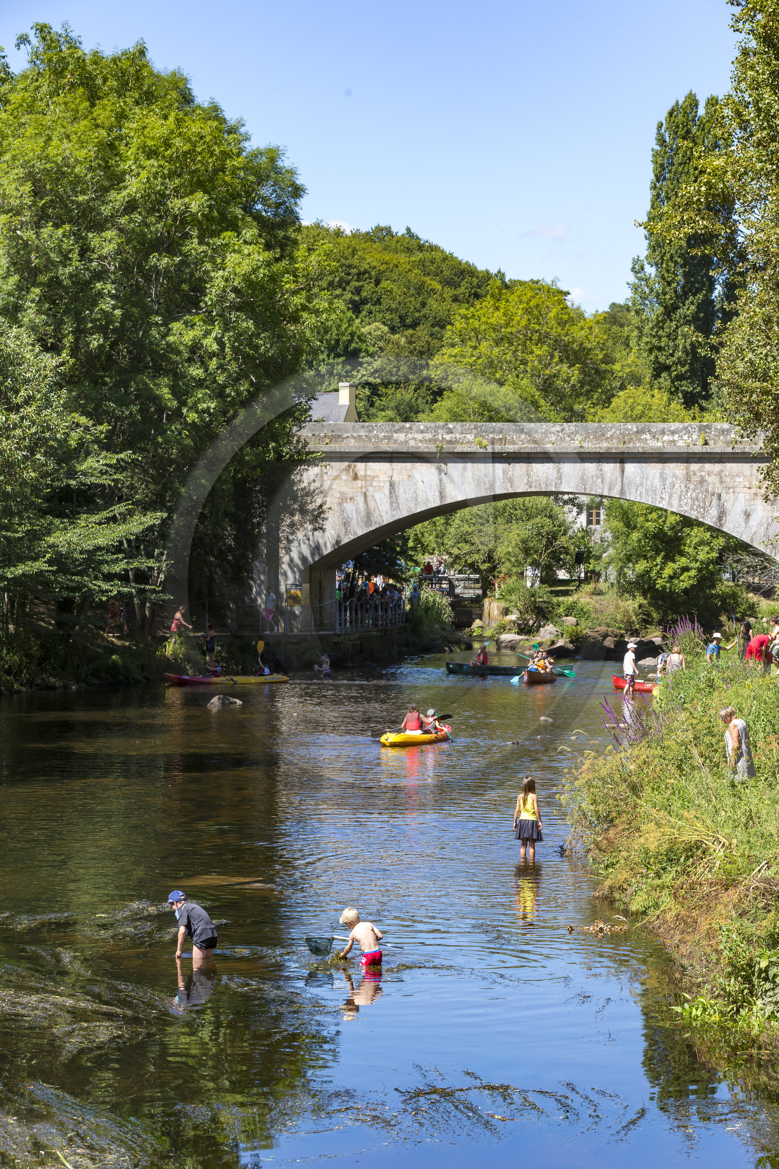 Canoeing and Kayaking on the Scorff.