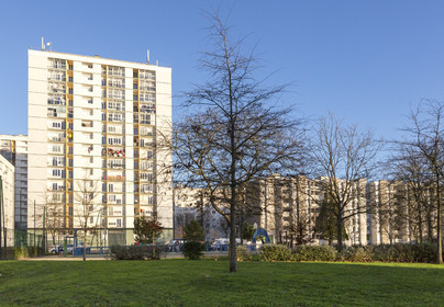 HLM dans le quartier de Kervénanec à Lorient.