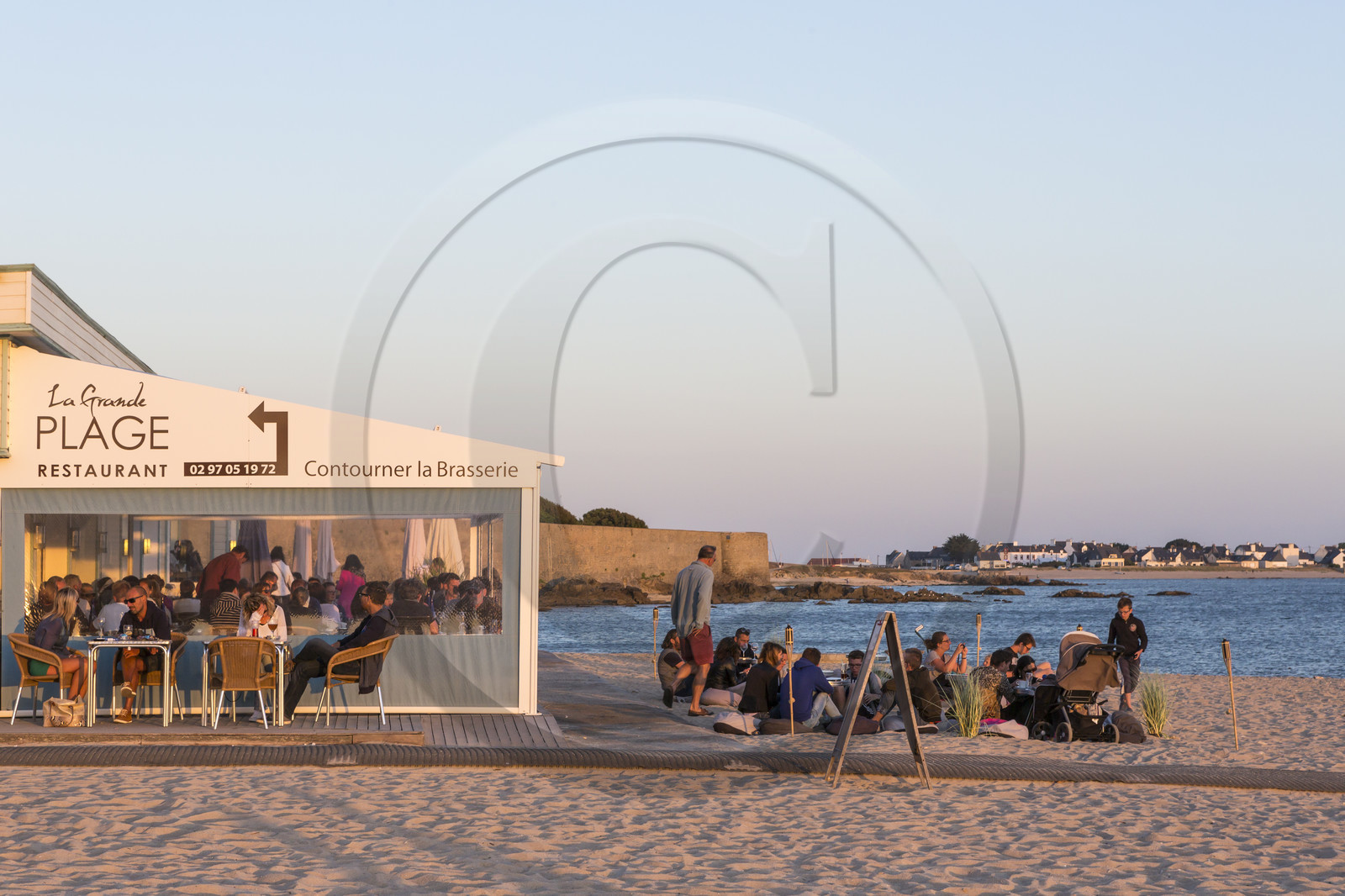 La plage des Pâtis _ Port-Louis La plage des Pâtis _ Port-Louis