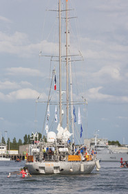 Départ du Tara le 28 Mai 2016 _ Port de Lorient.