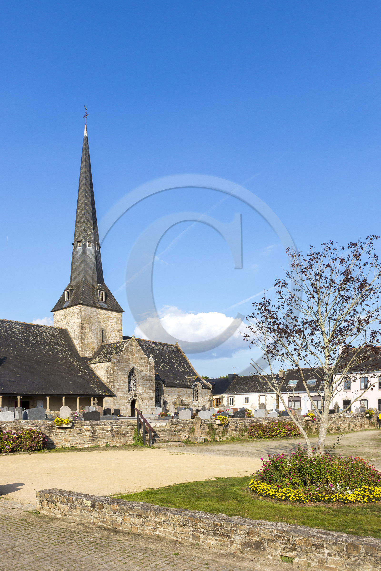 Le bourg de Calan Le bourg de Calan