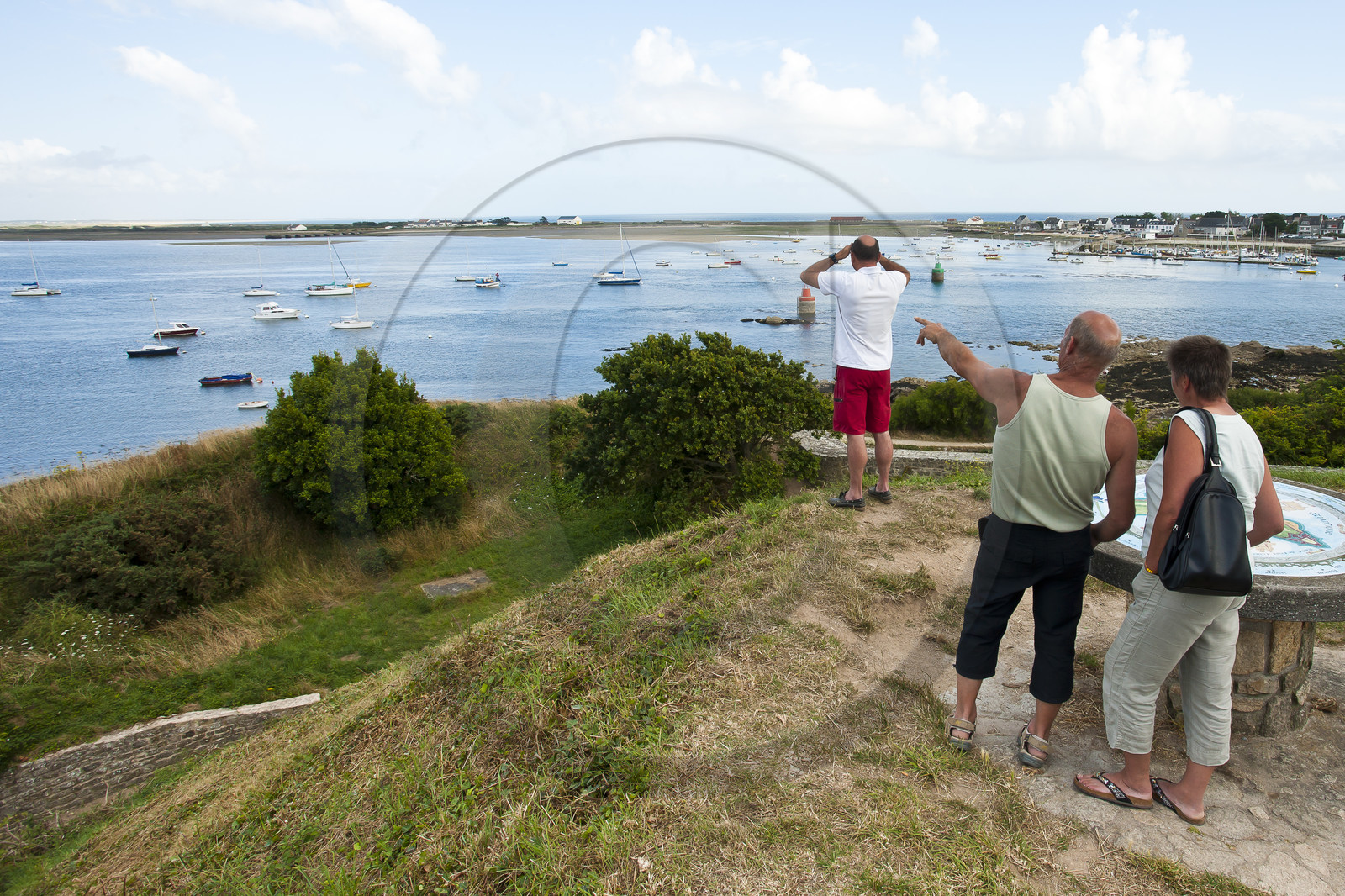 Le fort du Papegaut à Port-Louis Le fort du Papegaut à Port-Louis